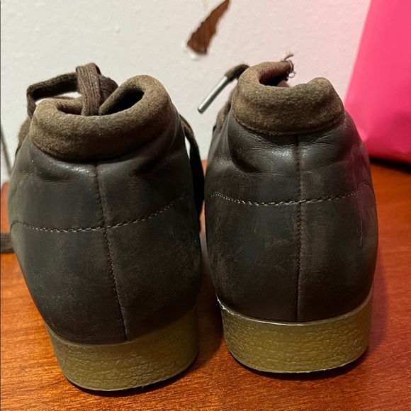 Clarks Kids Brown Leather Boots - Picture 2 of 3